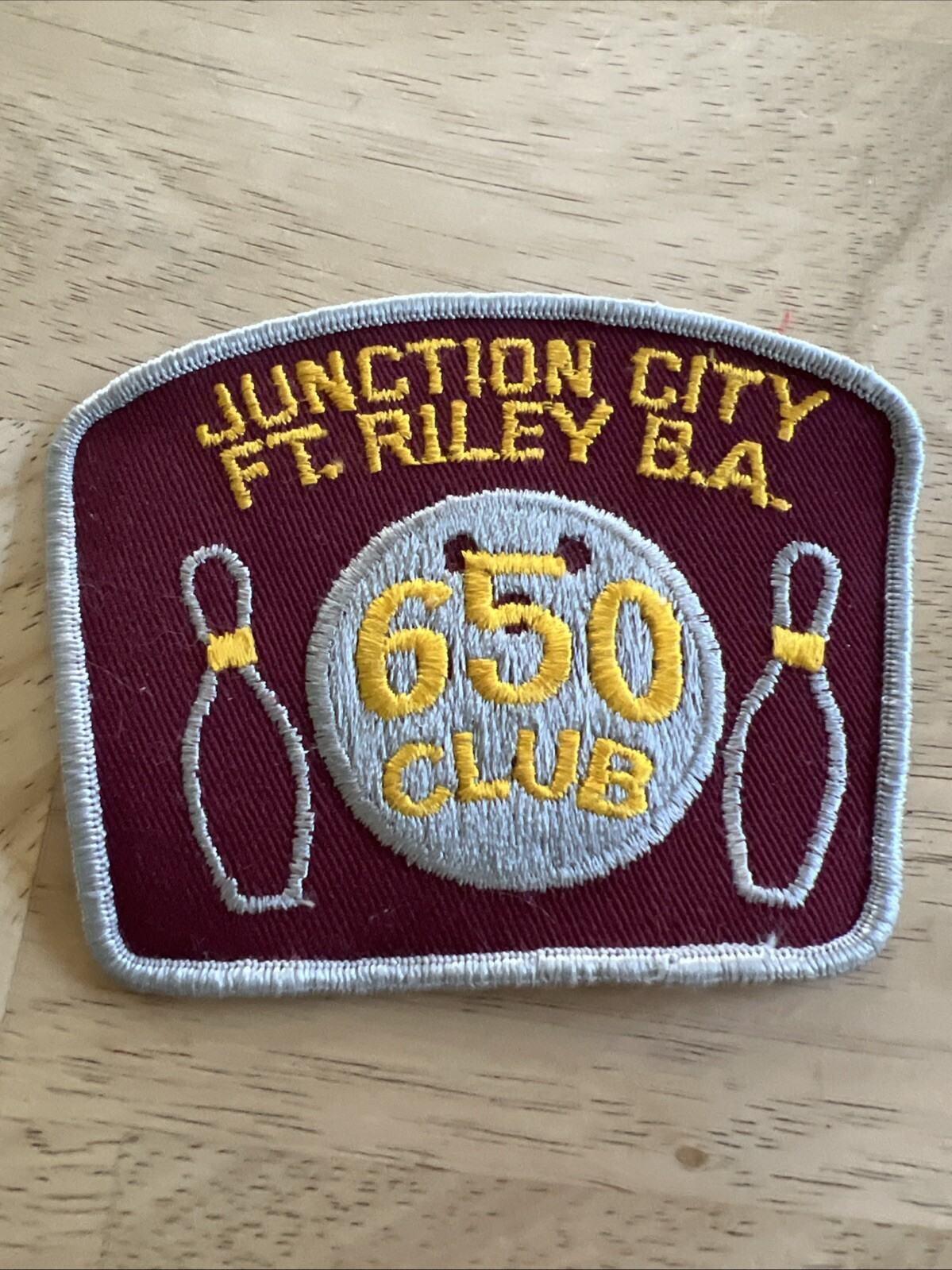 Vintage junction city Fort Riley B. A. 650 club