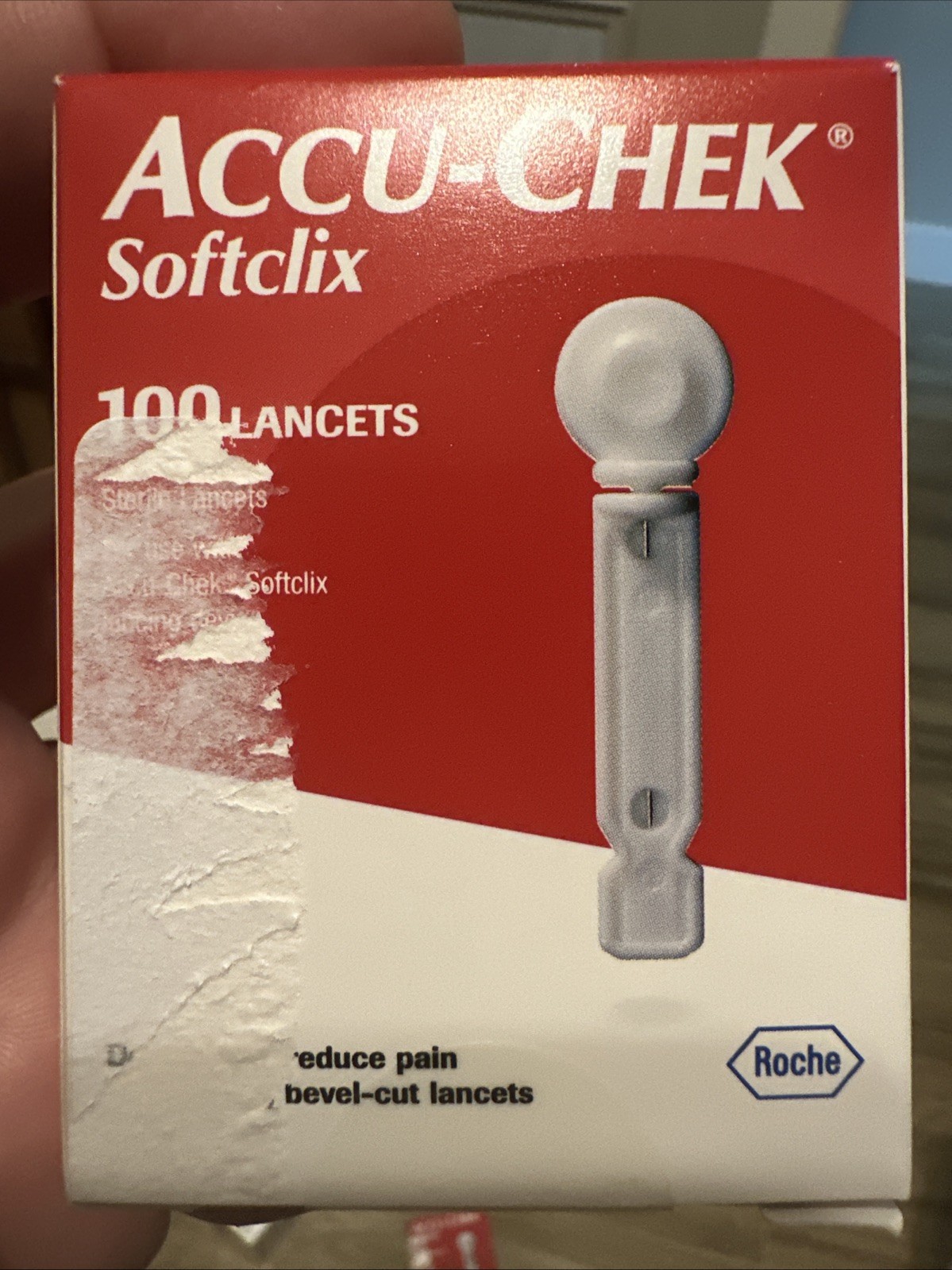 Accu-Chek Softclix Lancets 100 Count New in Box Expiration 03/31/2028+
