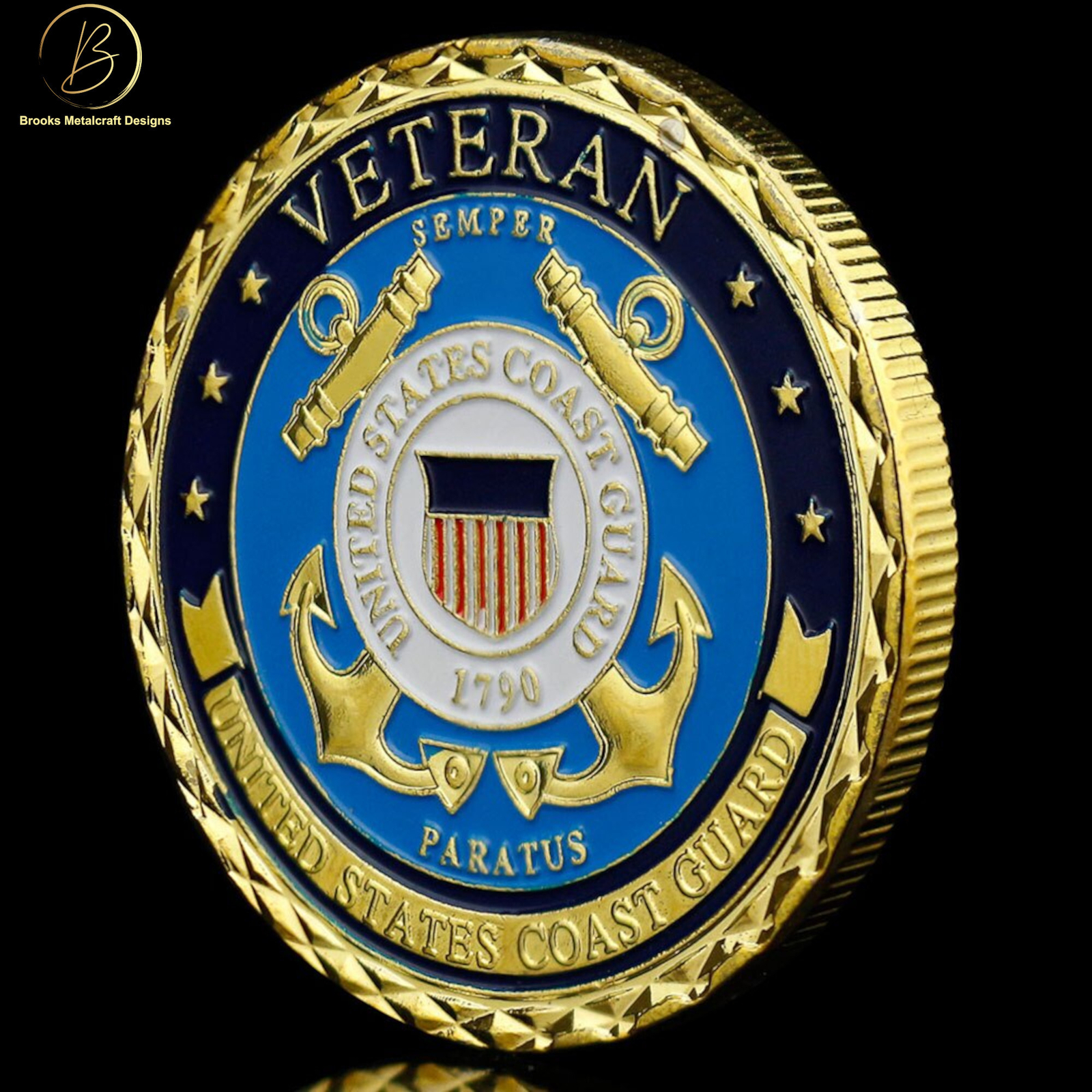 Coast Guard Veteran Challenge Coin