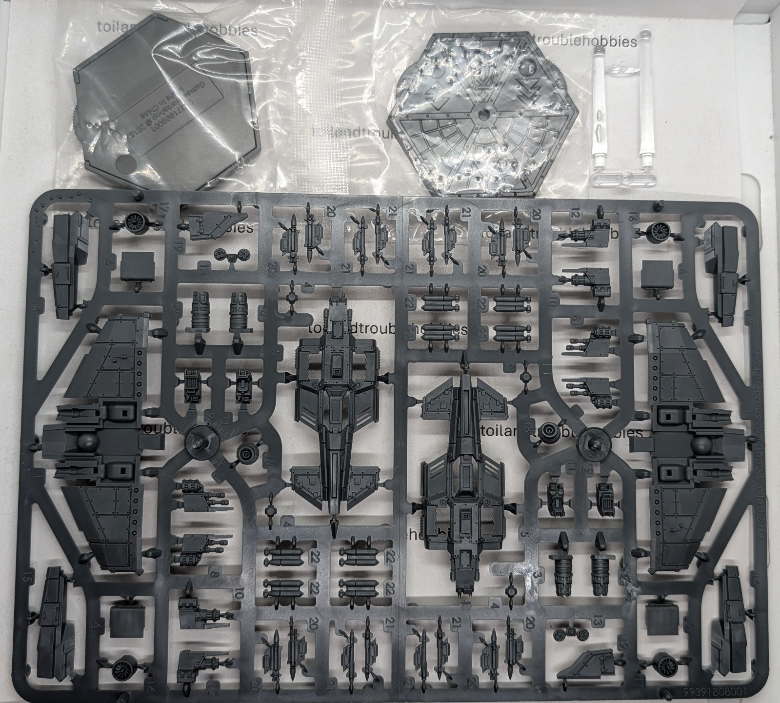Legions Imperialis Aeronautica Imperialis Thunderbolt Fighters