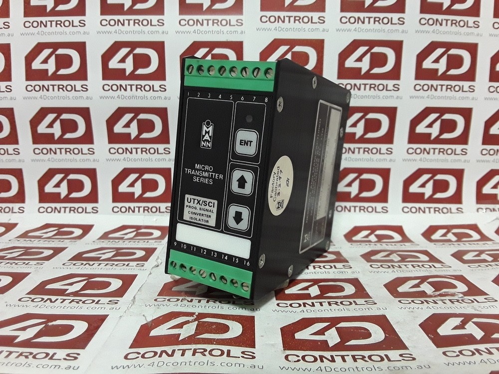 Mann Industries UTX/SCI/240VAC Singal Converter, Used