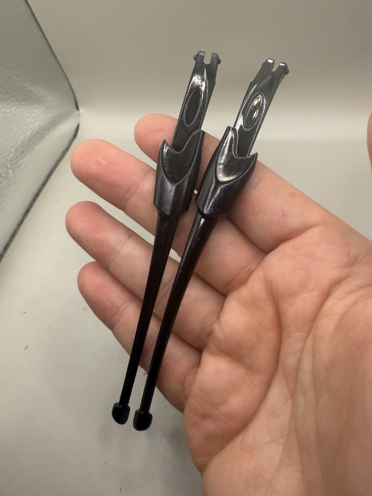 Oakley Flak Jacket Polished Black OEM Replacement Temple Arms