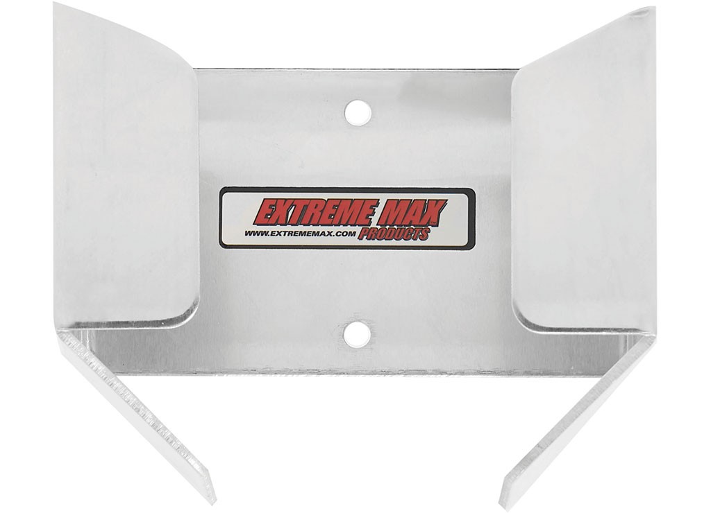 Extreme Max 5001.6199 Large Wall-Mount Aluminum Air Gauge Holder For Garage/Shop