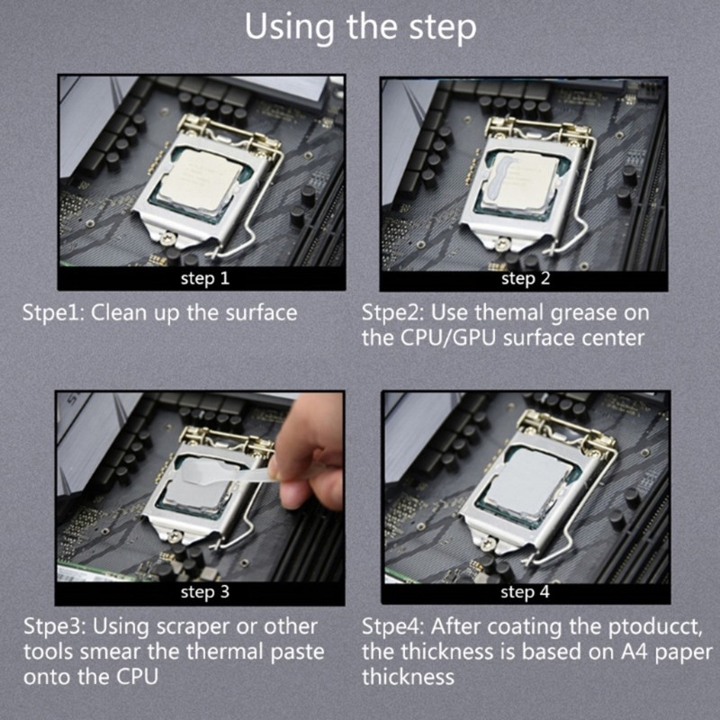 Premium Thermal Conductively Paste Computer Silicon Grease For Chipsets