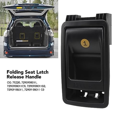 Rear Folding Seat Latch Release Handle, High Strength Back Seat Switch Direct