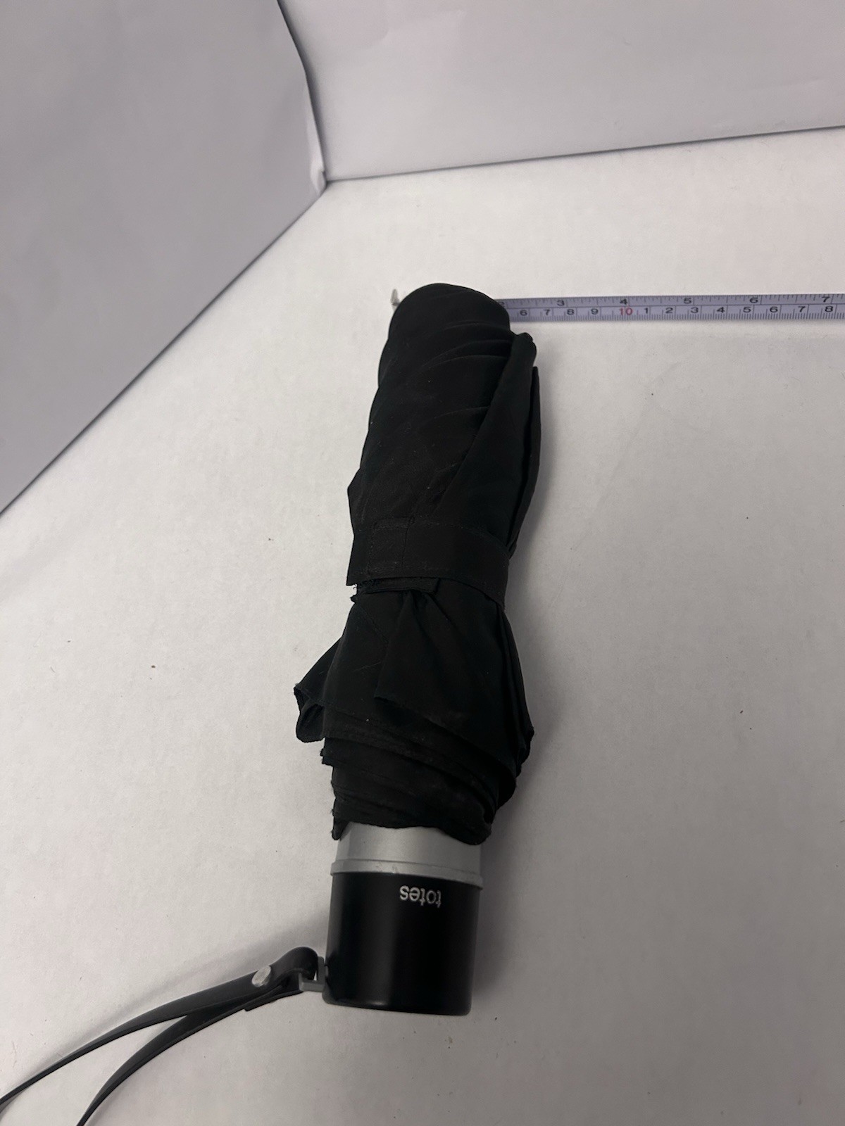 Totes Black foldable umbrella used