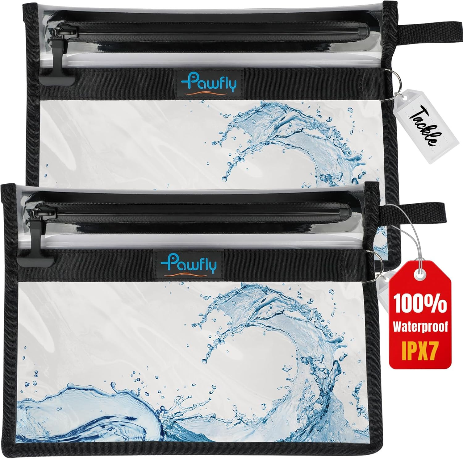 Tackle Storage Bag, IPX7 Waterproof Fishing Tackle Bag, Fish Tackle Storage Bags