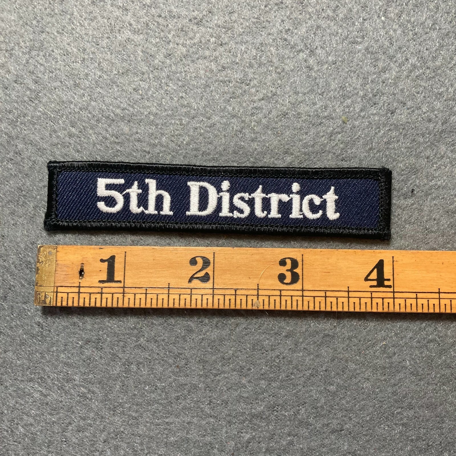 5th District Louisiana Police Precinct Uniform Tab Patch H5