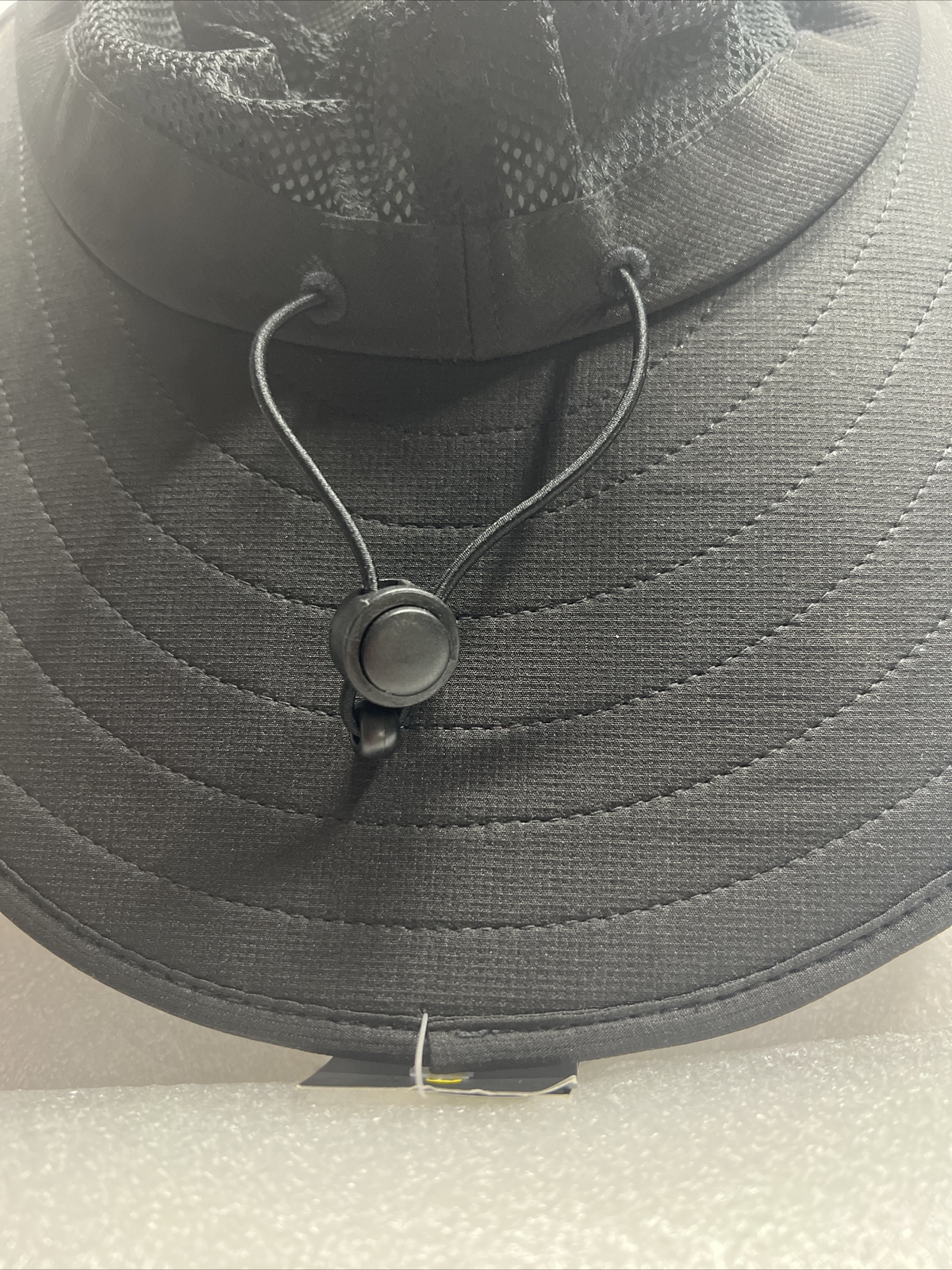 Unisex Boonie Cap Wide Brim Vented Adjustable Size Black