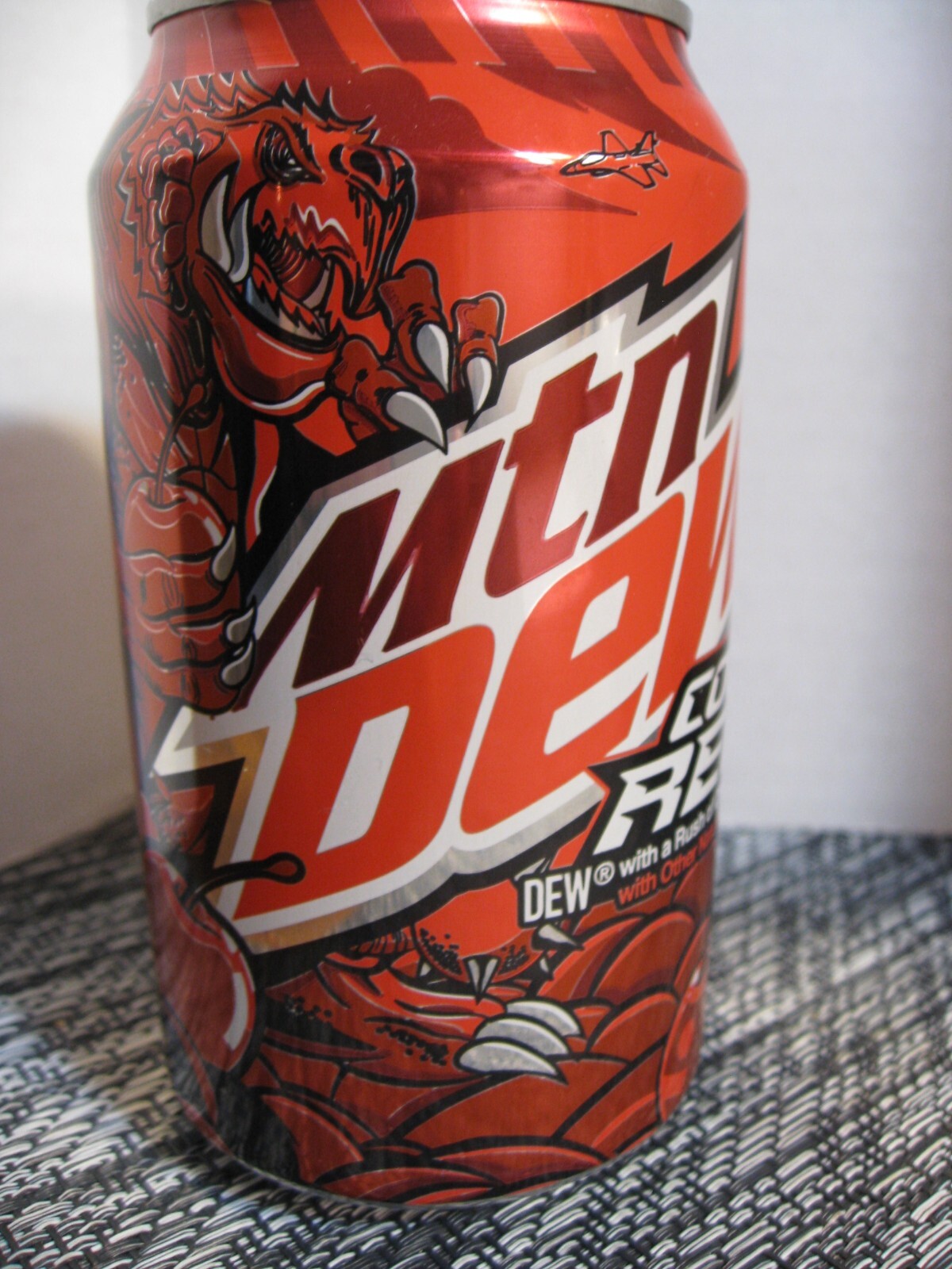 Mountain Dew EMPTY 12 oz. Can - Code Red - New graphics - 2023