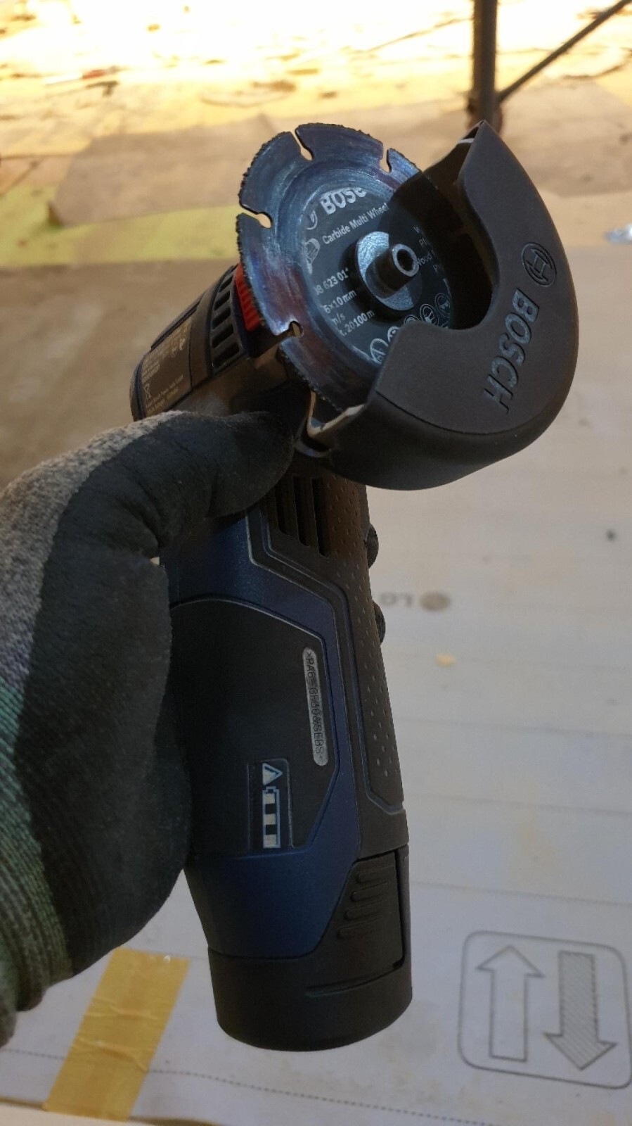 BOSCH! GWS10.8-76V-EC professional compact angle grinders Bare tool ⭐Traceable⭐