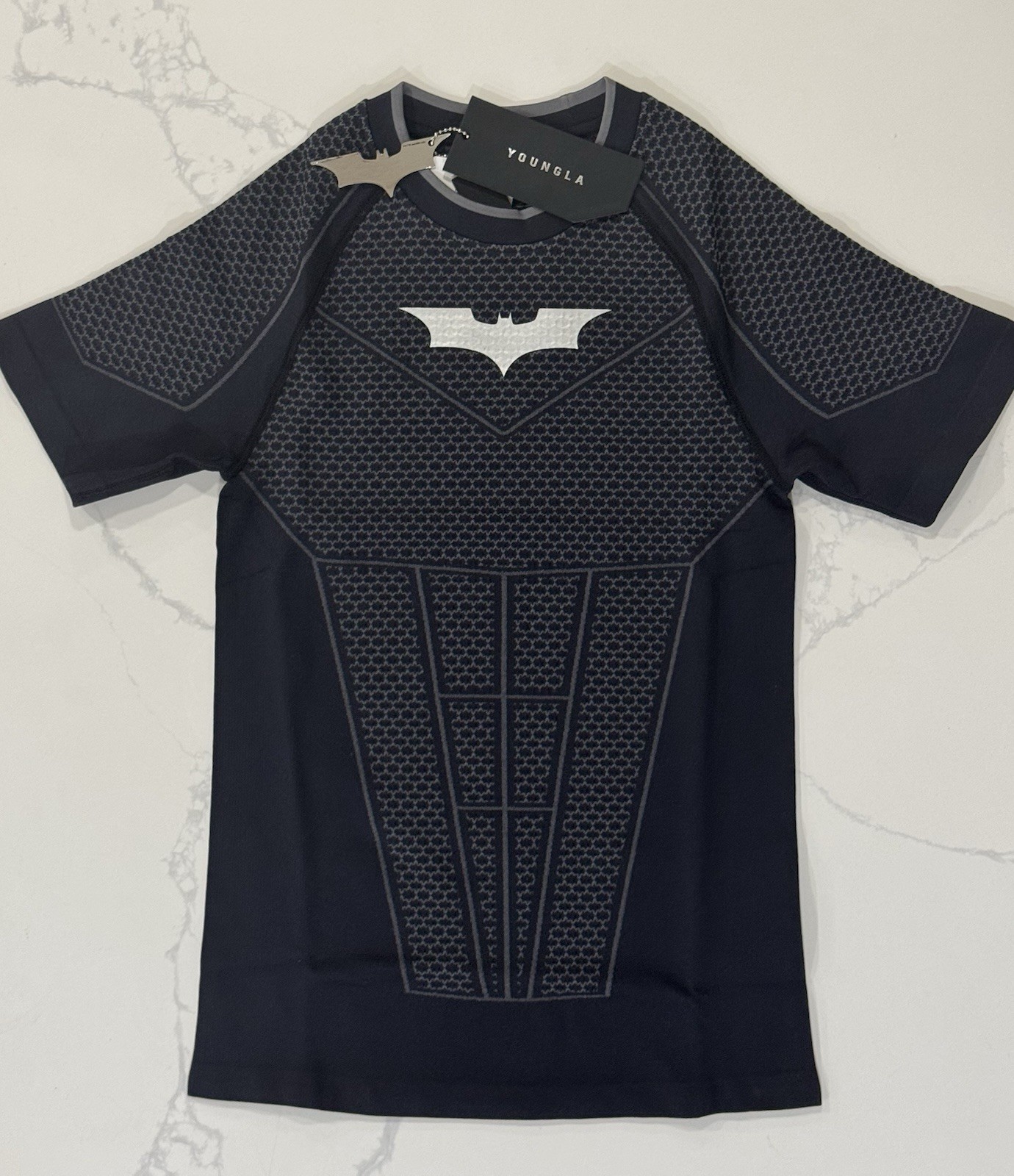 YoungLA Batman Compression Shirt Size Medium