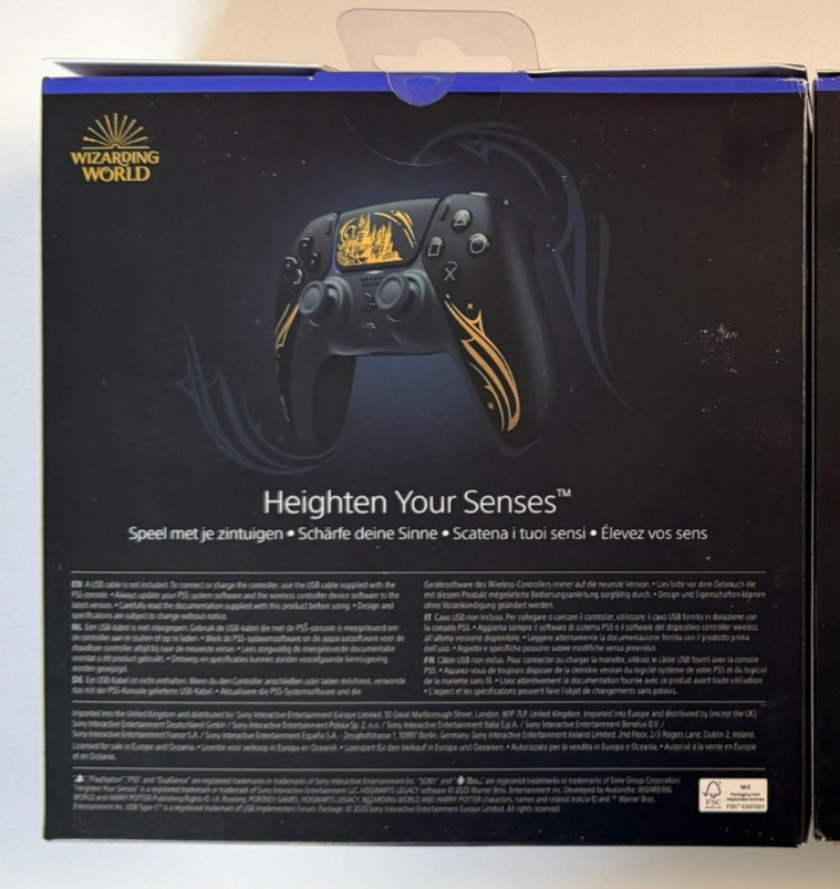 Hogwarts Legacy Dualsense Harry Potter Limited Edition PS5 Controller SEALED