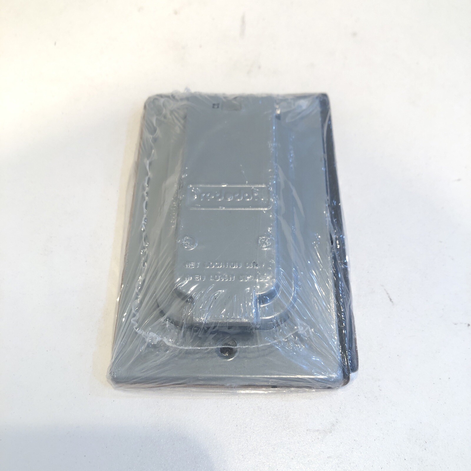 Red Dot CCGV Device Outlet Box Cover Silver