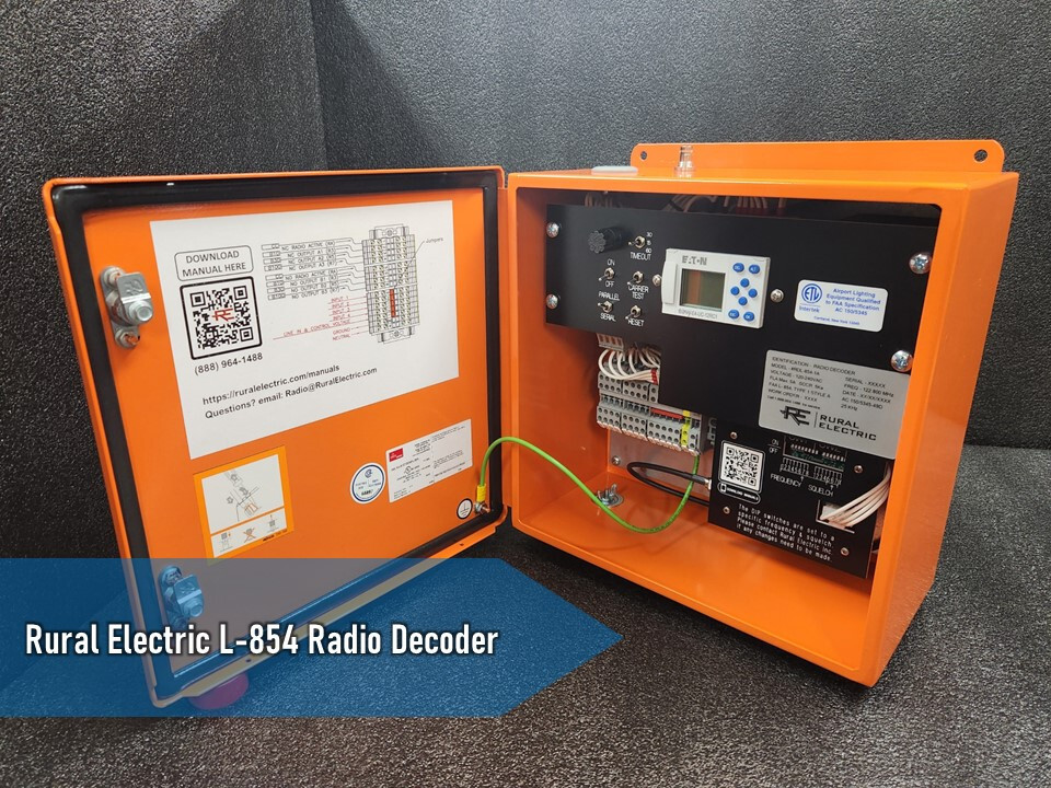 Pilot Controlled L-854 Radio Airfield Lighting Control System, Runway & Heliport