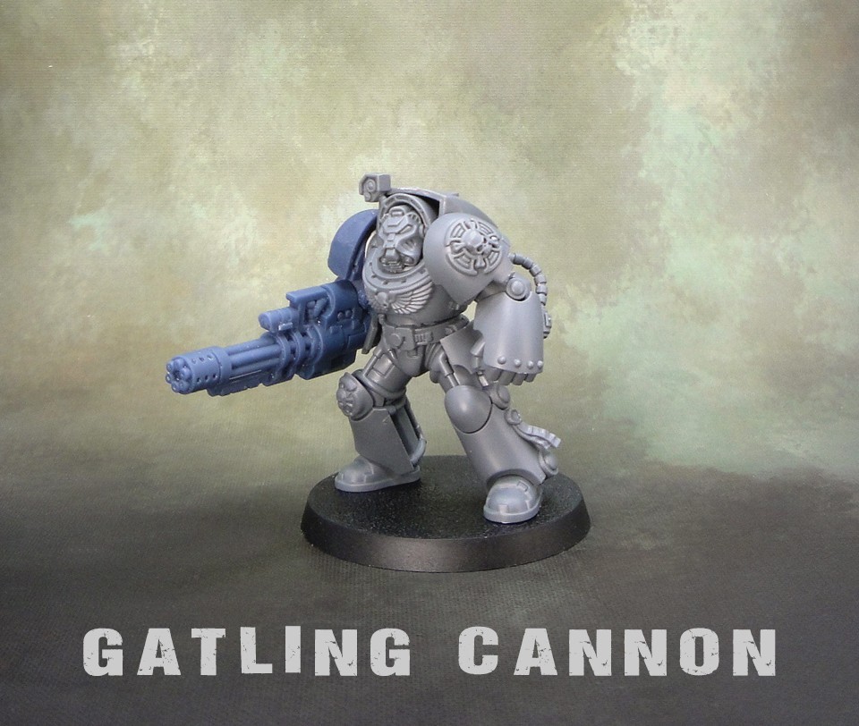 Exterminator Cannon - compatible with Terminator Assault Cannon 40k