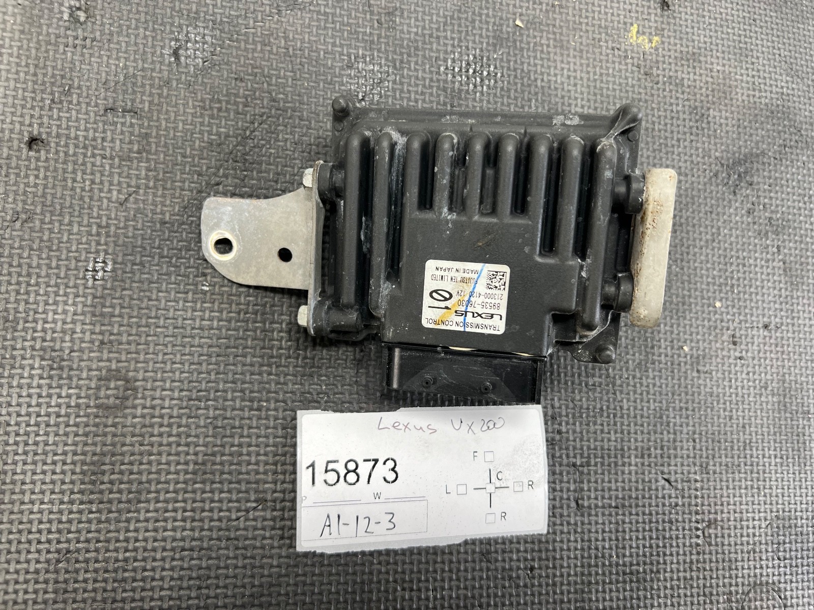 2019-2025 LEXUS UX 200 TRANSMISSION CONTROL MODULE
