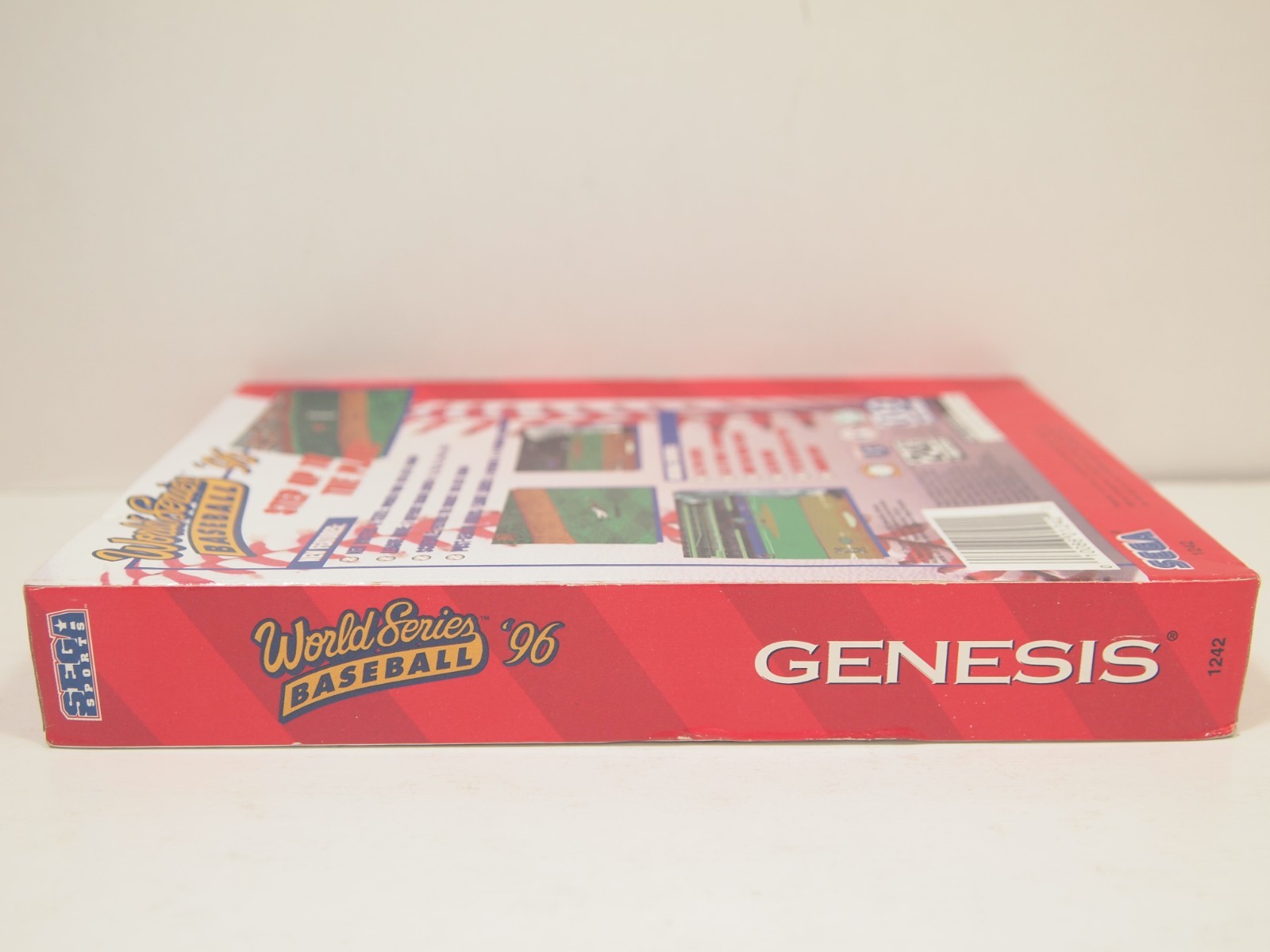 World Series Baseball 96 Case (SEGA Genesis) Authentic CARDBOARD BOX ONLY