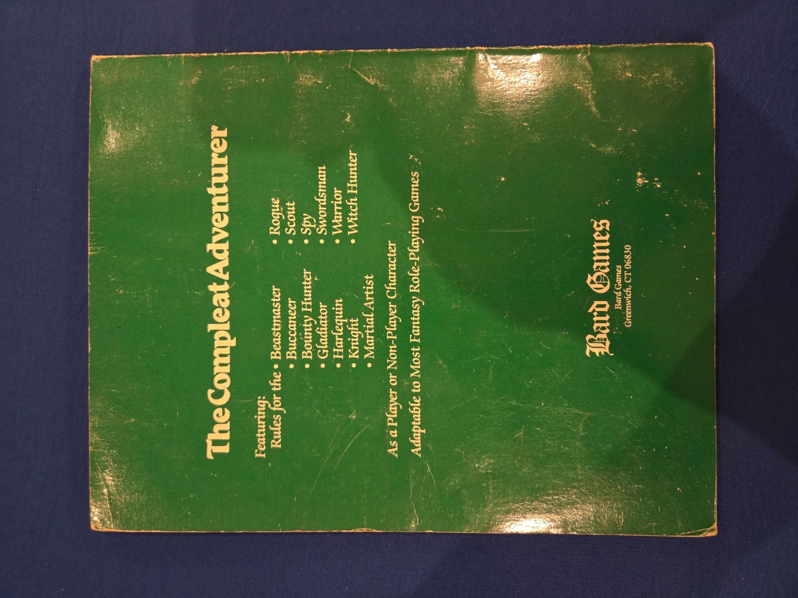 The Compleat Adventurer Supplement - Bard Games