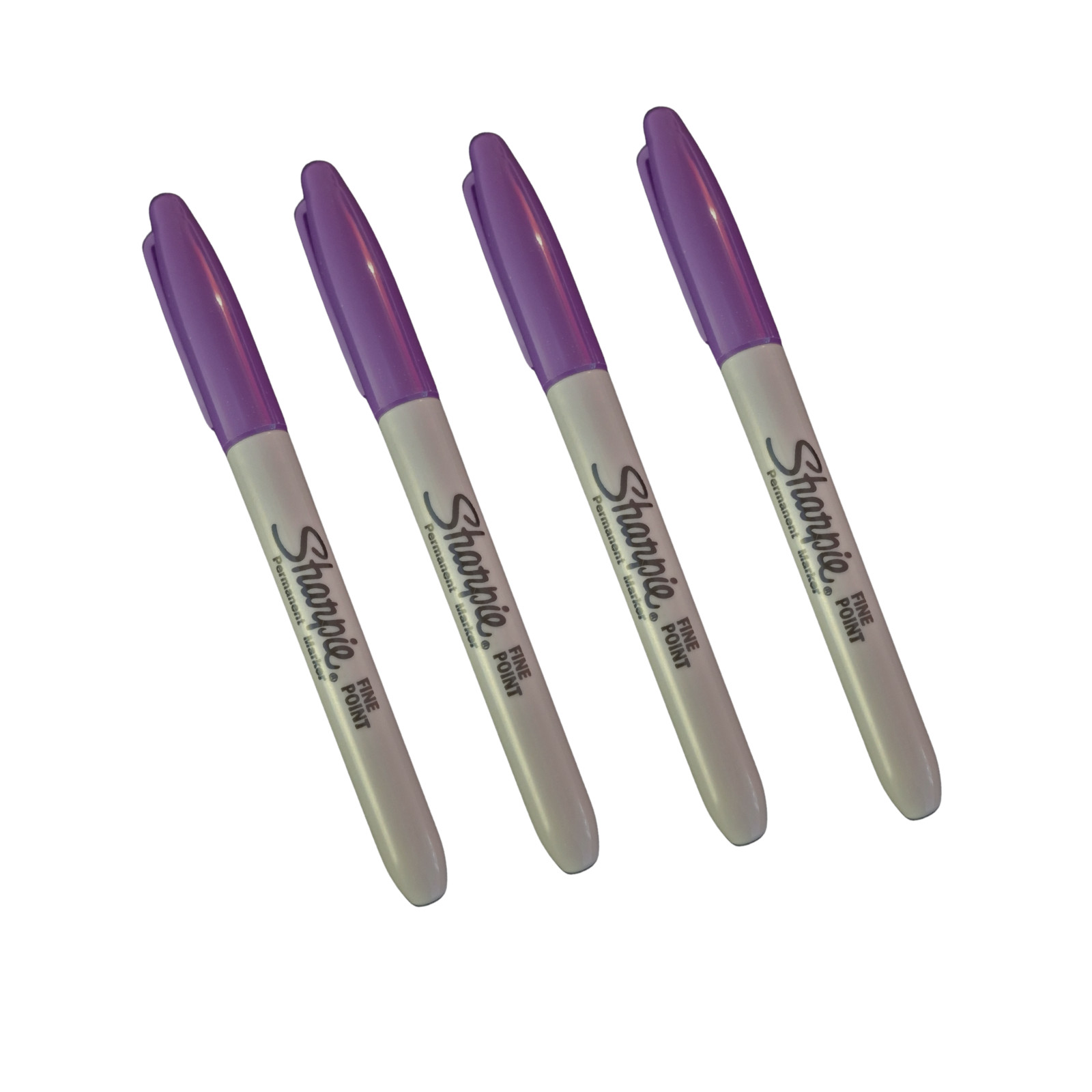 VALLEY GIRL VIOLET Sharpie Markers Fine Point Permanent Marker Lot Of 4
