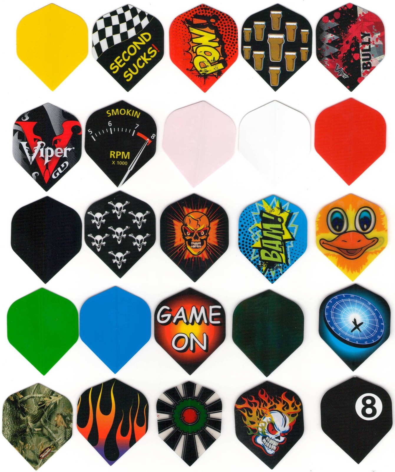 New 10 Sets Darts Flights Assorted Wholesale Standard Shafts Tips Cases in Store