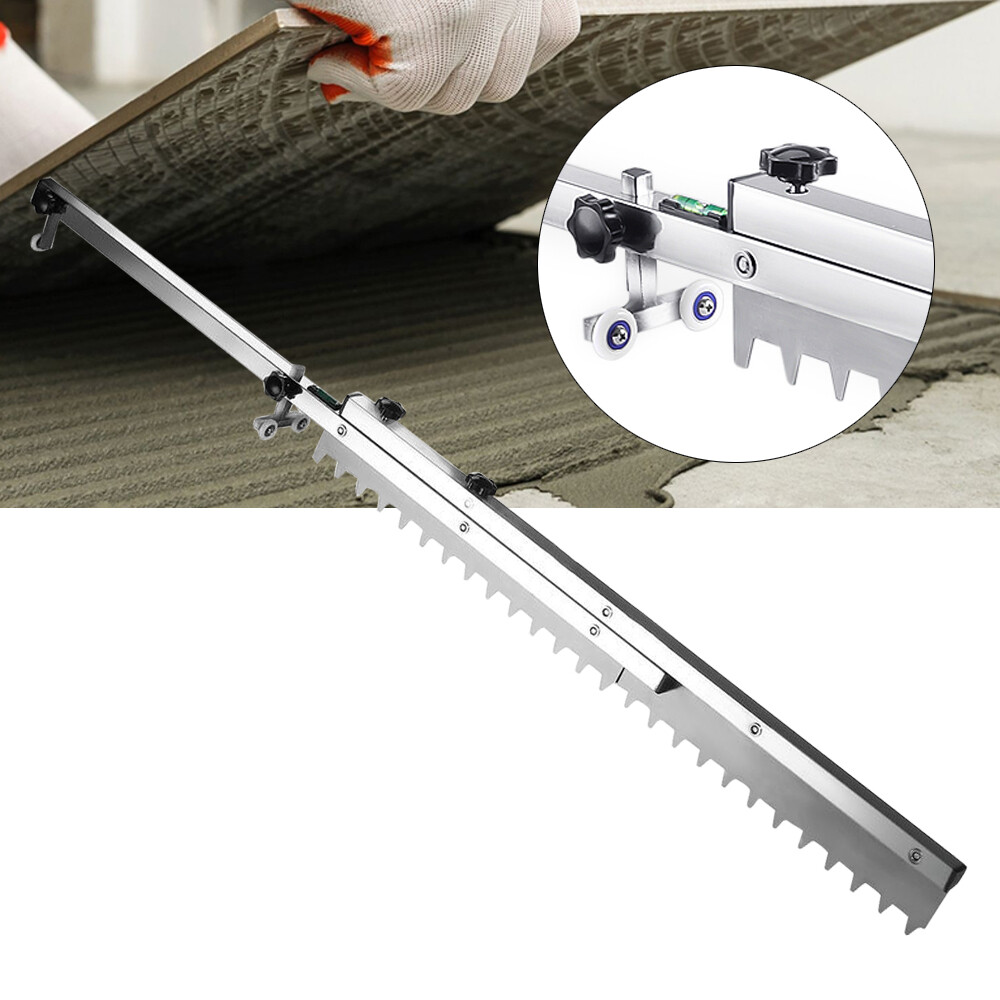 Tile Flat Ash Tool Flat Sand Tiling Leveling System Tile Paving Tool 1270mm US