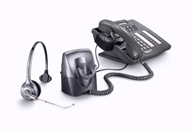 Plantronics CS351/HL10 Voice Tube Noise-Canceling Wireless Headset  - Great