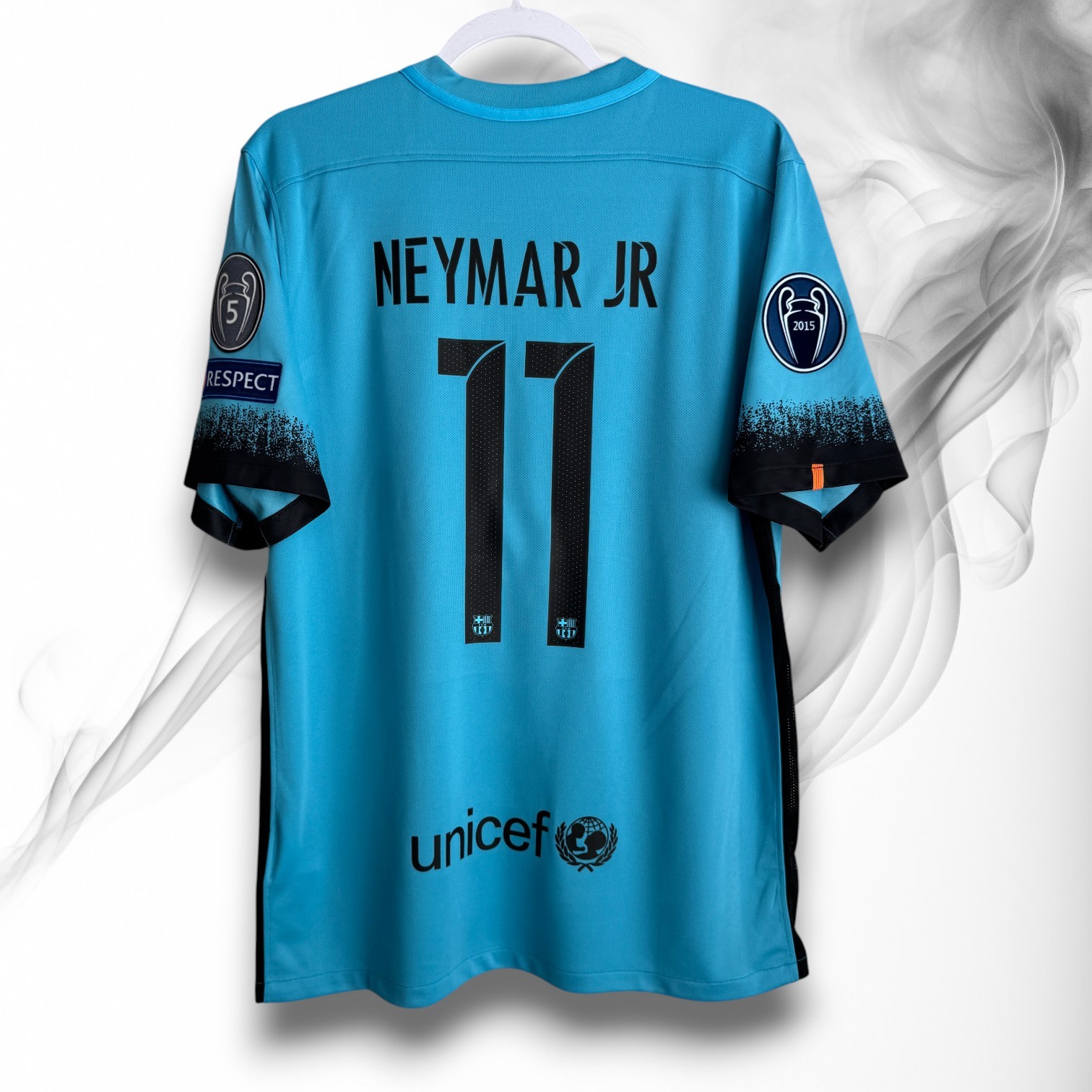 FC Barcelona 2015/2016 Neymar #11 UCL Third Jersey
