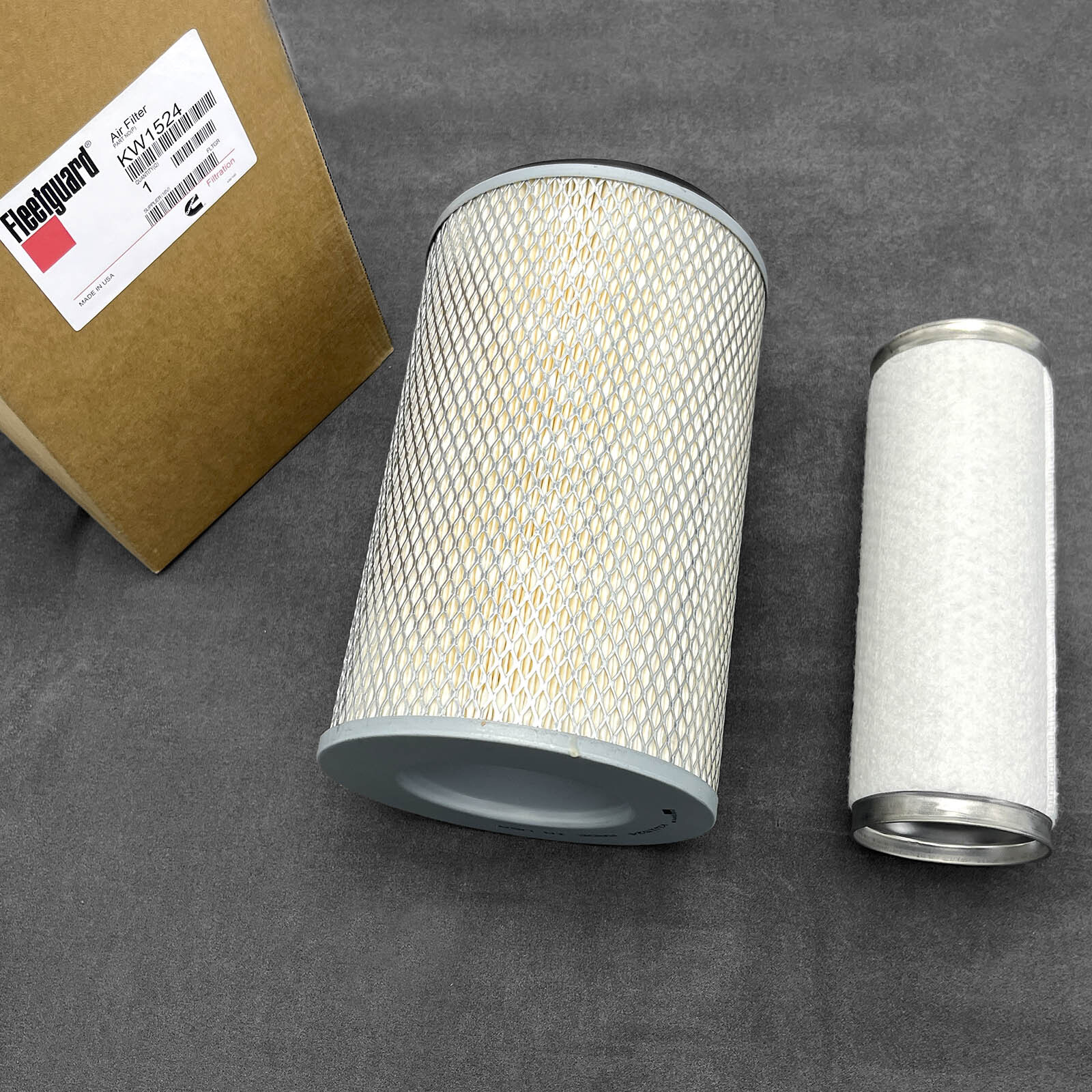 KW1524 1 Set New Air Filter KW1524X for Cummins 4938598 K14900D