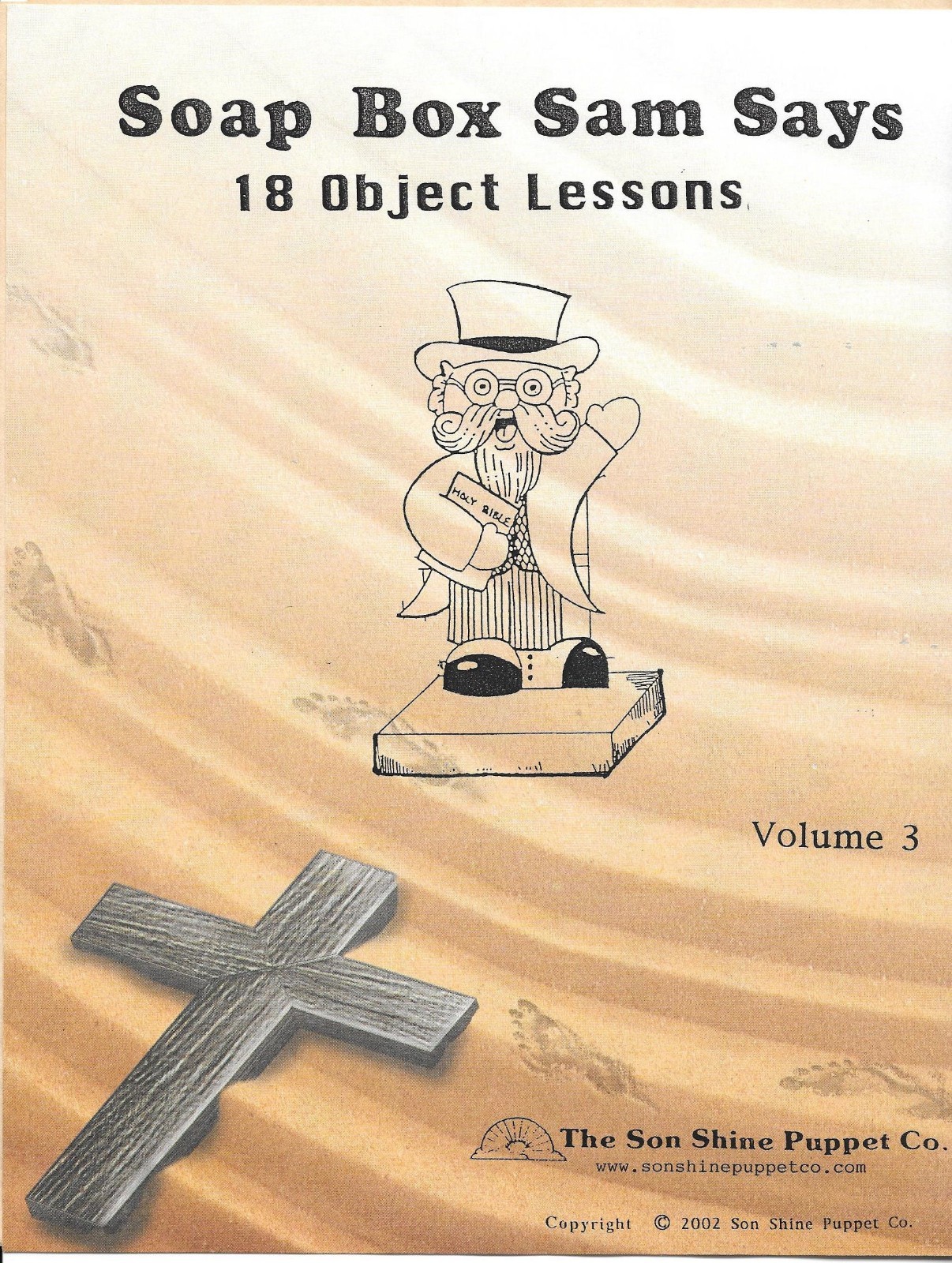 Soap Box Sam Children's Ministry Object Lesson 3 Books for Teachers/Pastors