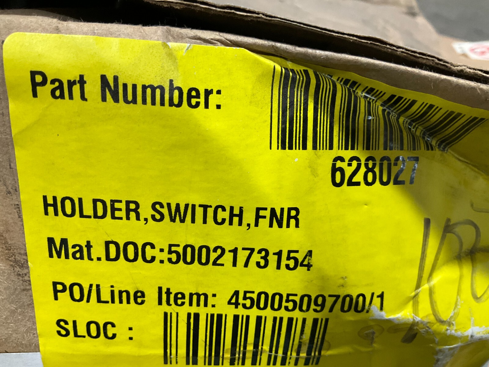 EZGO 628027 Holder , Switch , FNR New (TSC)