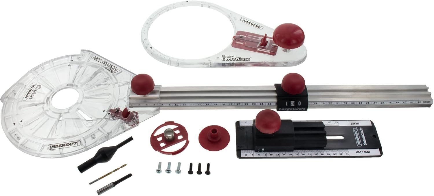 Precision Router Circle Cutting Jig For Cutting/Routing Circles 1.5” Up To 52”