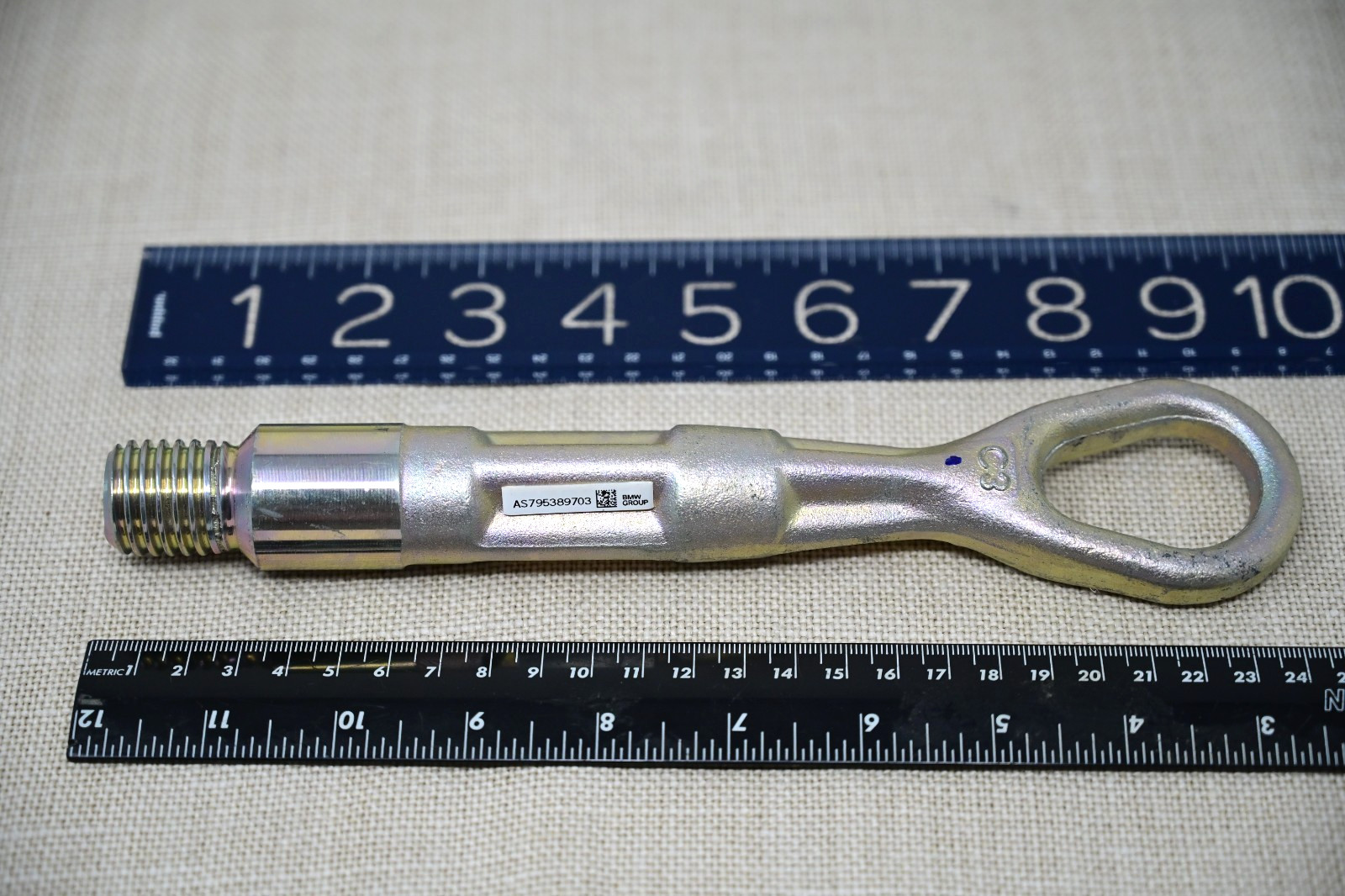 19-26 Genuine BMW Part. AS795389703 Vehicle Tow Eye Hook 5 series 7 series x5 x7