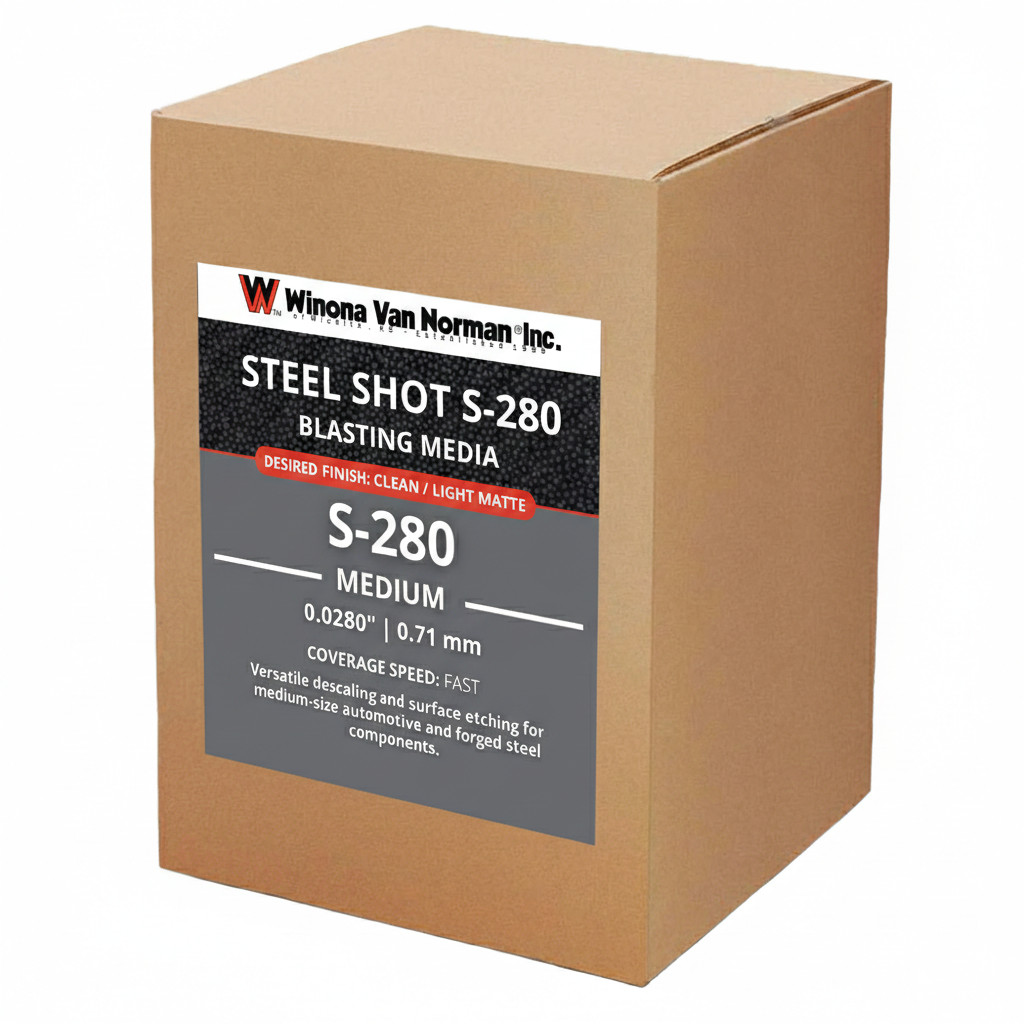 Steel Shot S-280 - Blasting Media - Medium Shot Size