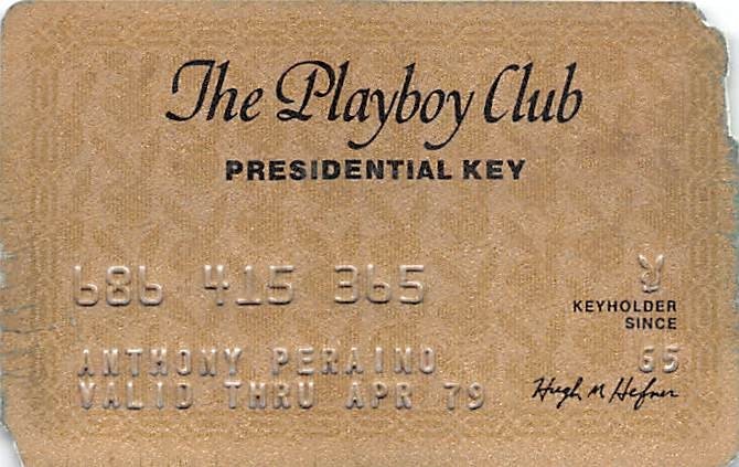 Plastic Playboy Club Presidential Key Card Valid Thru Apr 79 (Cracked/Damaged)