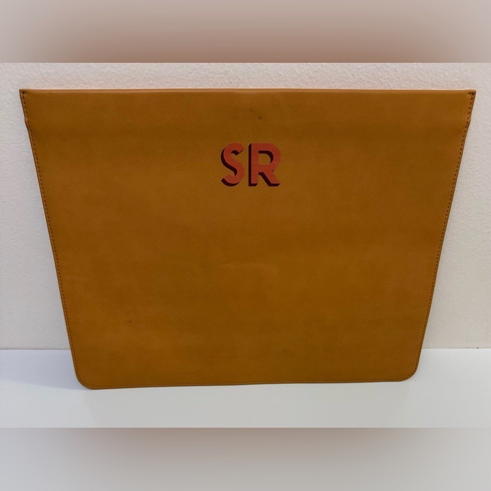 Mark and Graham FILLMORE VEGAN LEATHER LAPTOP SLEEVE
