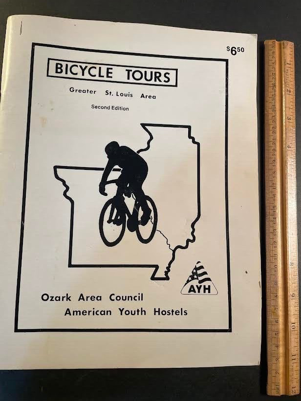 Bicycle Tours- Greater St. Louis Area. By American Youth Hostel. 2nd ed.