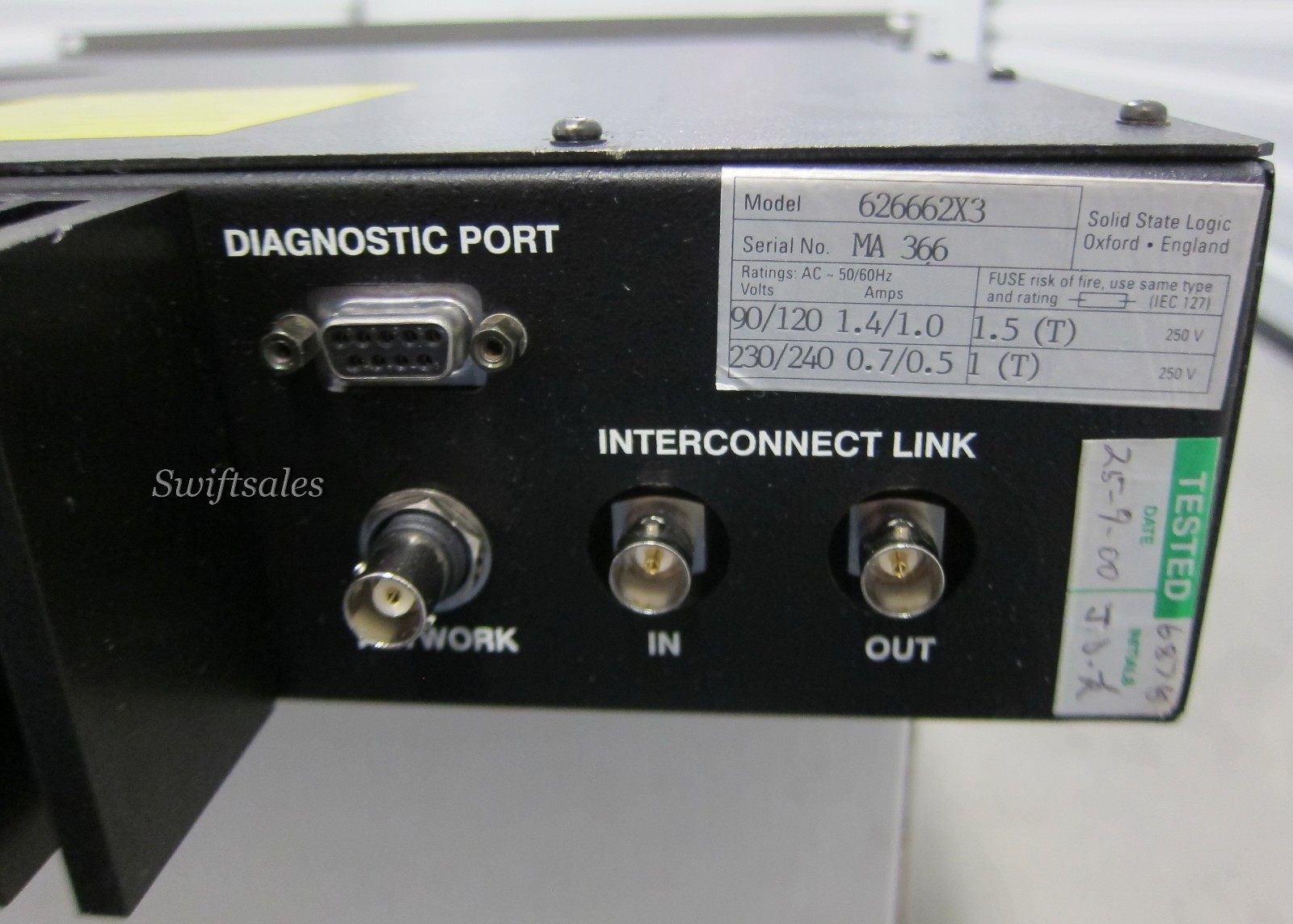 SSL Solid State Logic 626662X3 A Series MKIII Digital Mic Amplifier #1 Working!