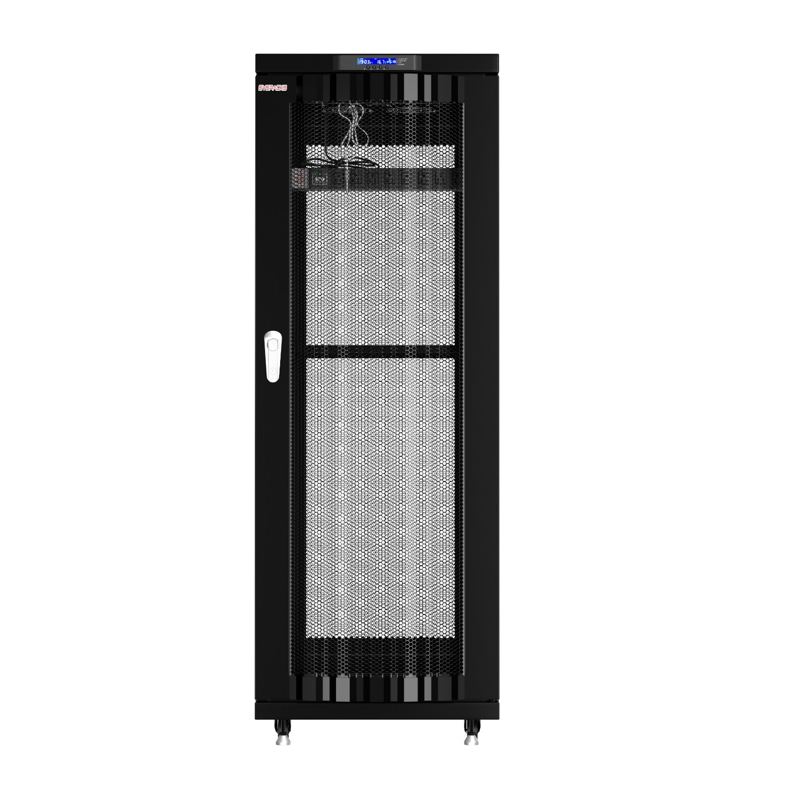 32U Server Rack IT Cabinet Data Network Rack Enclosure - 24-Inch Deep Rack Stand
