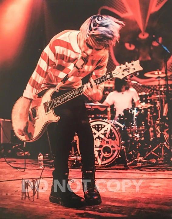 Awsten Knight singer of Waterparks Signed reprint 8x10 Photo Autographed RP
