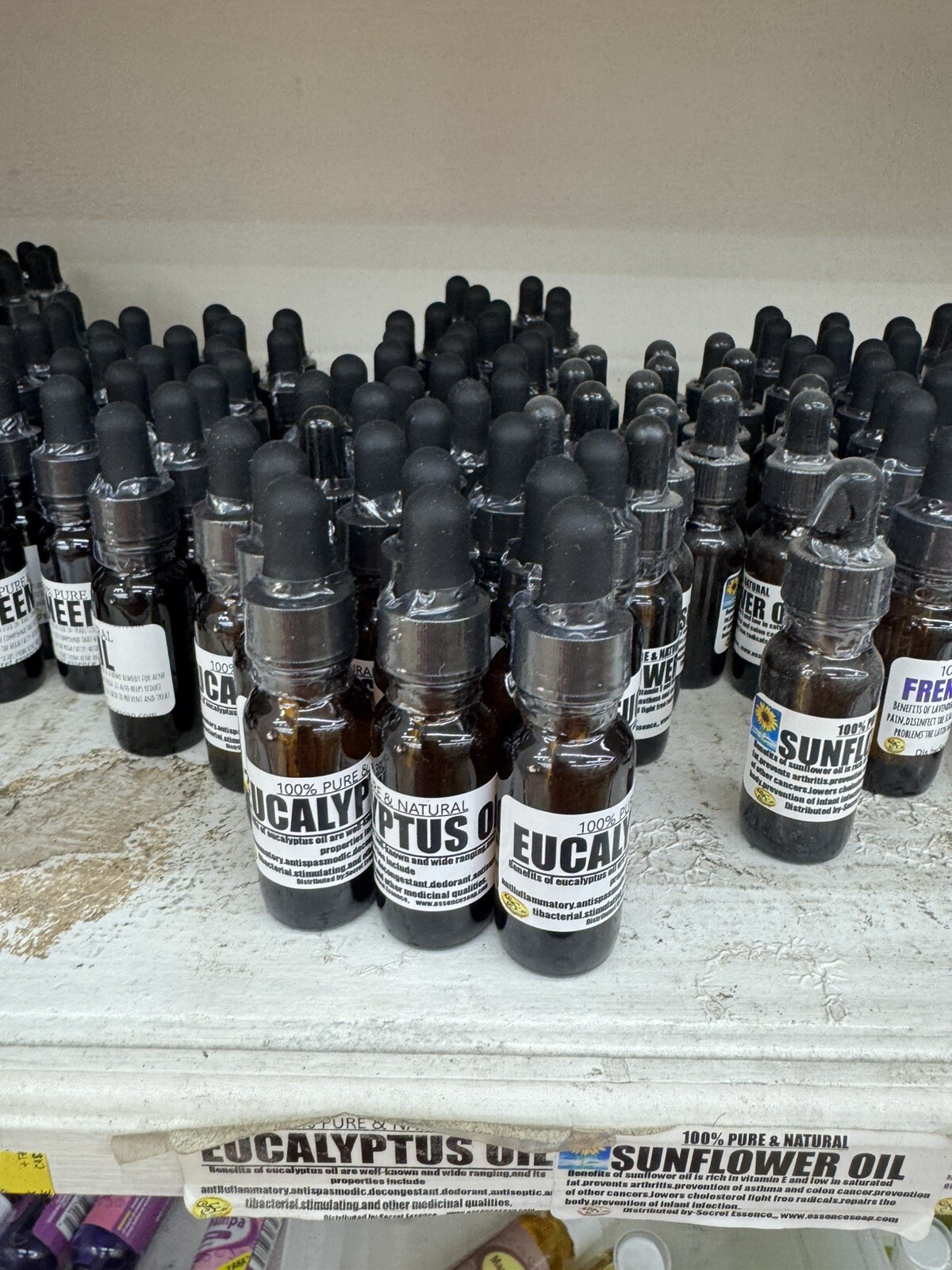 100% pure essential oil undiluted