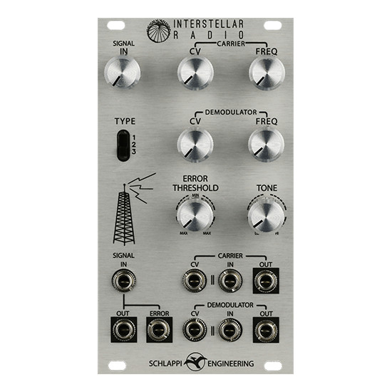 SCHLAPPI ENGINEERING INTERSTELLAR RADIO : NEW : [DETROIT MODULAR]