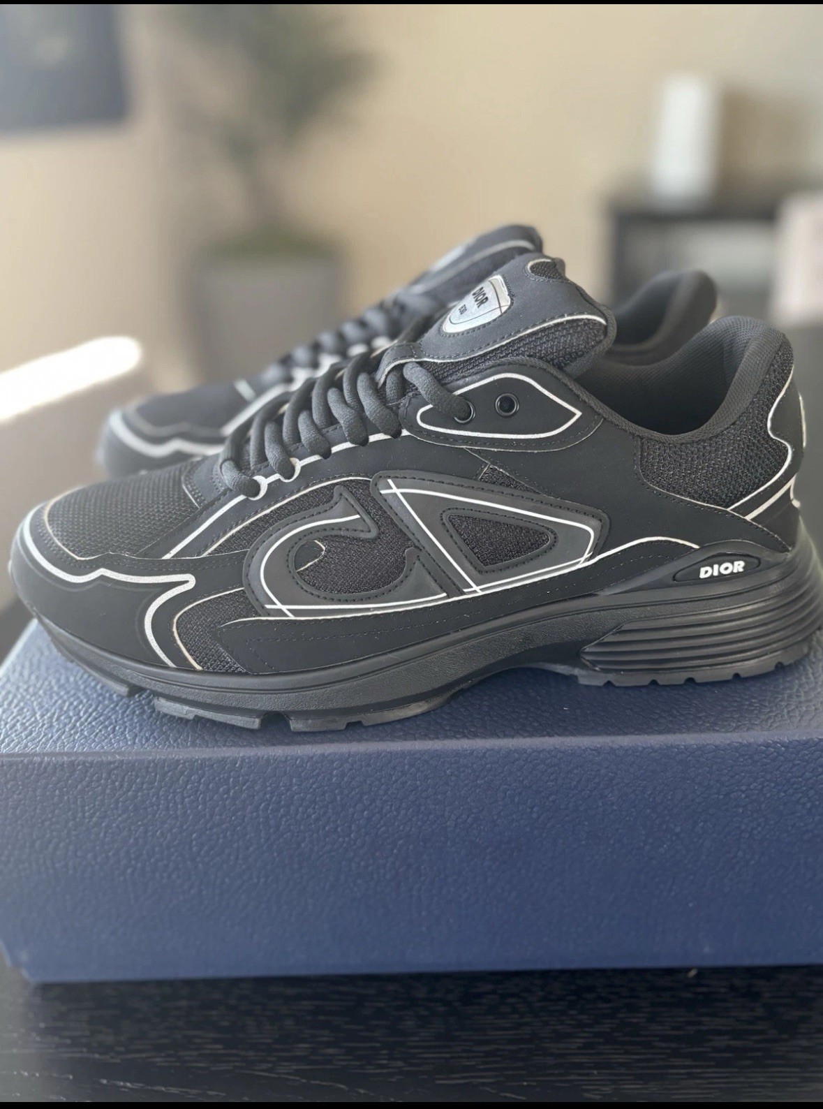 Dior B30- Black Mens Size 12/12.5 (Eu46)