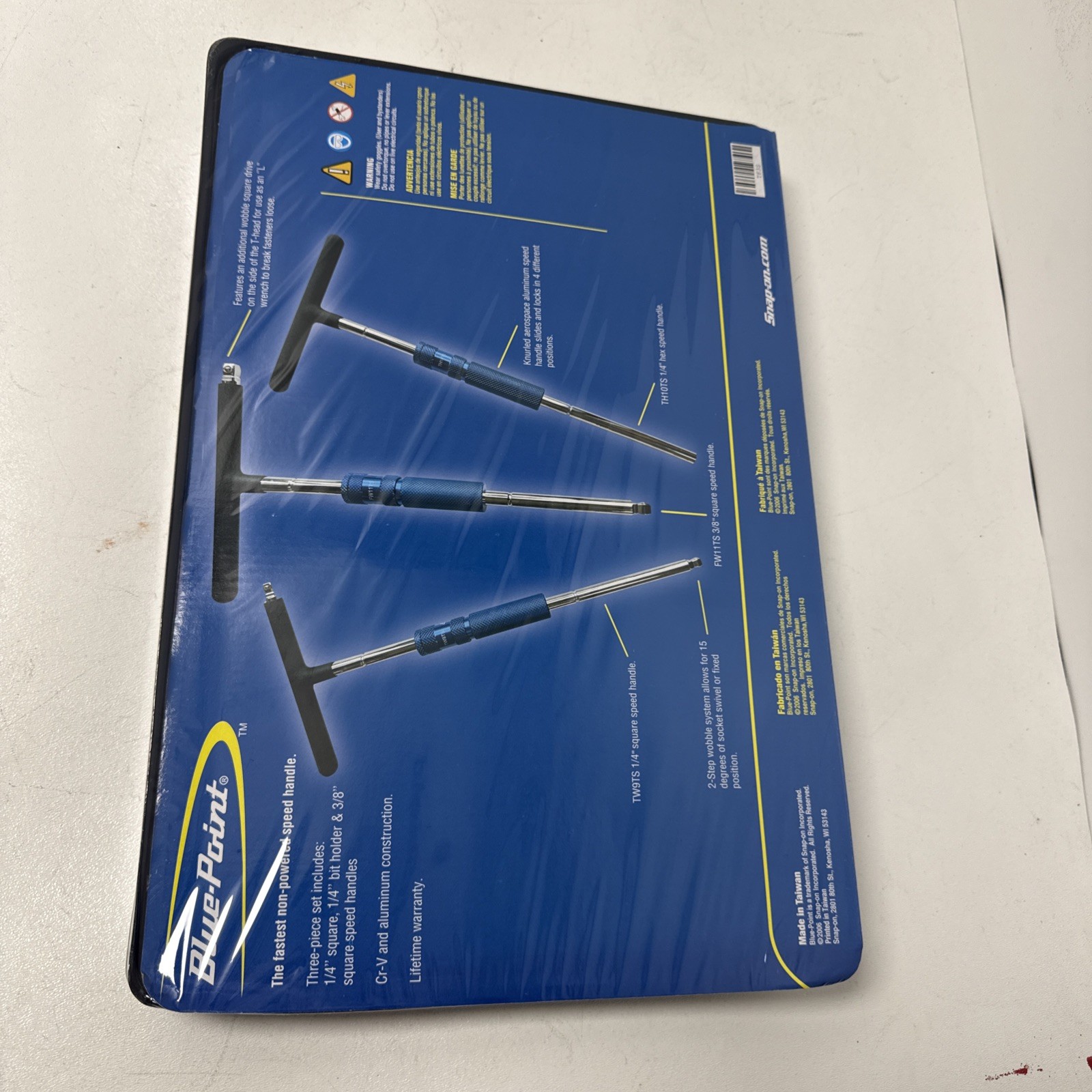 *NEW* Blue-Point 3-pc Turbo T-Handle Speed Driver Set TF3S
