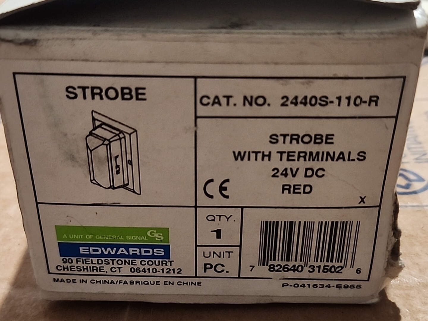 New Edwards EST 2440S-110-R / 2440S110R