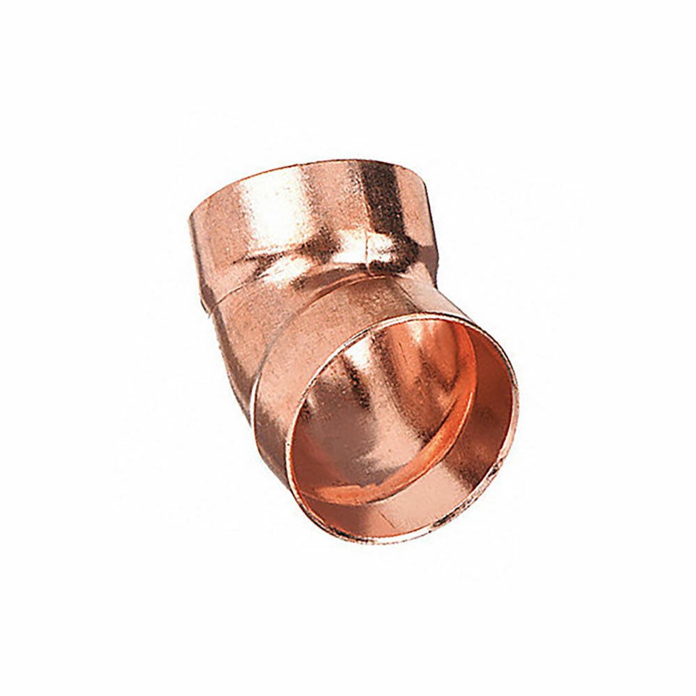 Primex 83691 1/8 inch 45 Degree Copper Elbow