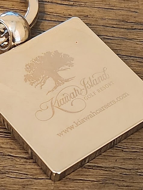 New Metal Key Chain - Kiawah Island - Golf Resort Employee Gift