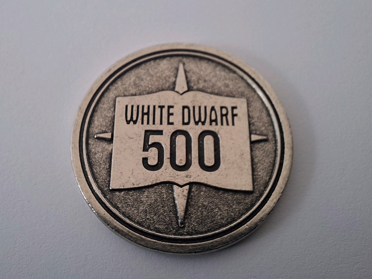 Warhammer 40K, White Dwarf 500, Limited Edition Collectible Coin, Games Workshop