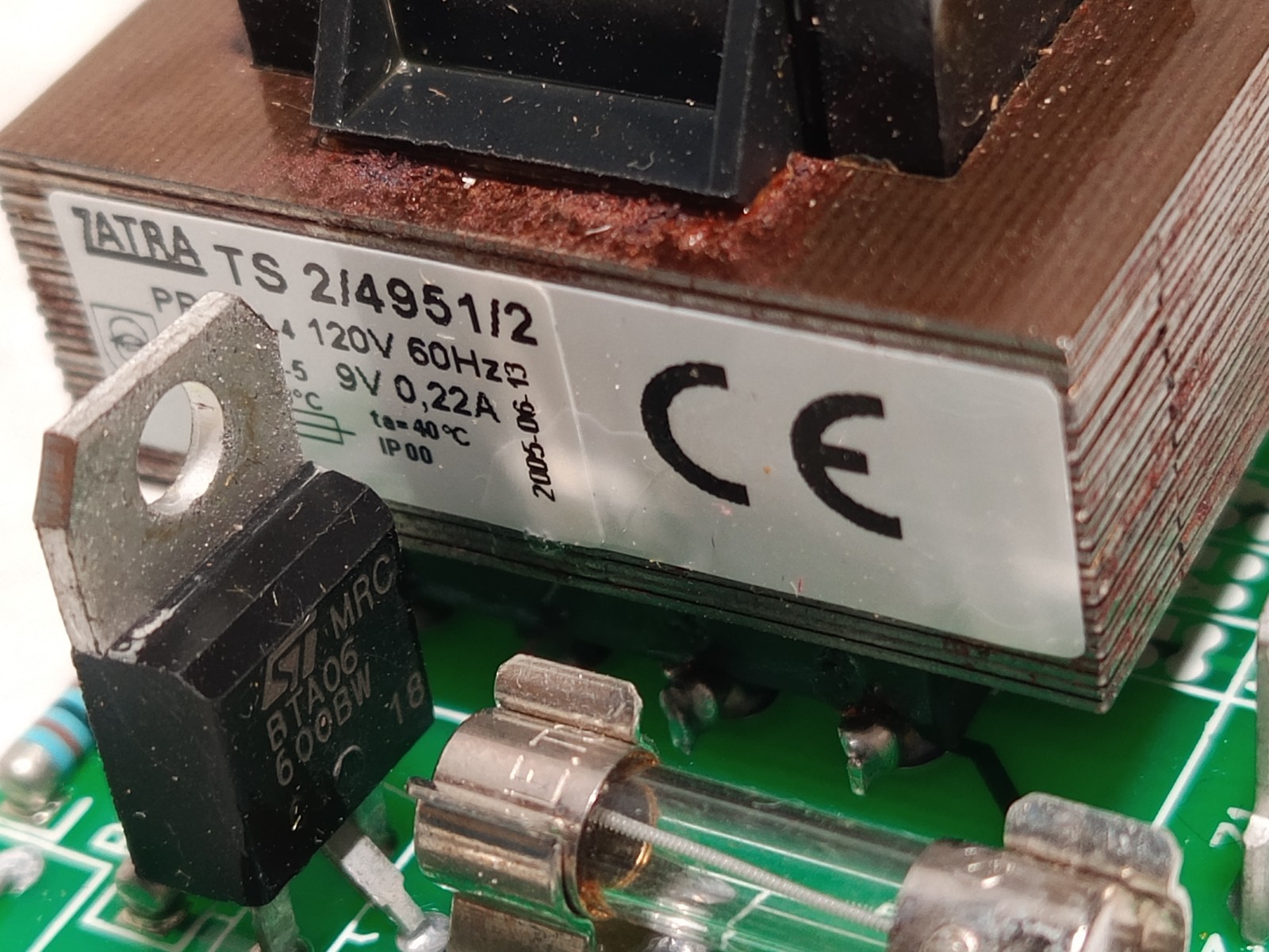 FETCO 51060 control board PCB assembly, 120VAC coffee brewer controller as shown