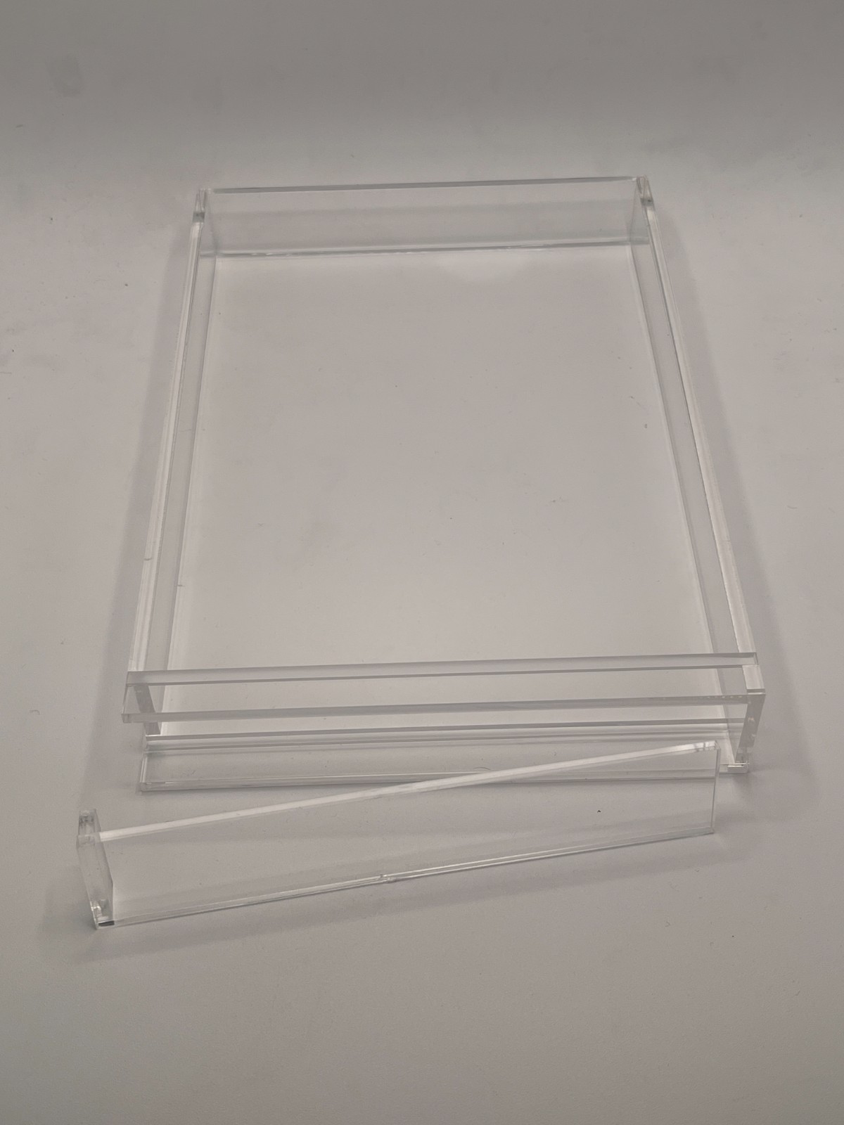 Sega Saturn CD Premium Acrylic Long Box Game Display Case Protector 4mm UV